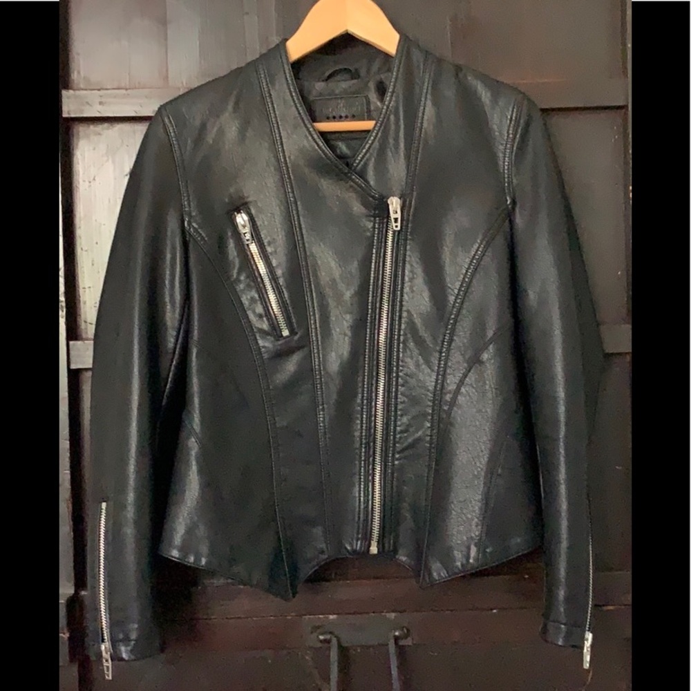 Blank NYC Faux Leather Moto Jacket